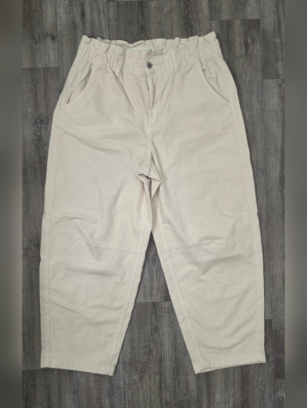 American Eagle Corduroy High Rise Barrel Pants-Size 12